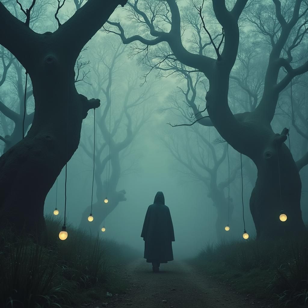 Evocative Scene of Yugen and Mystery