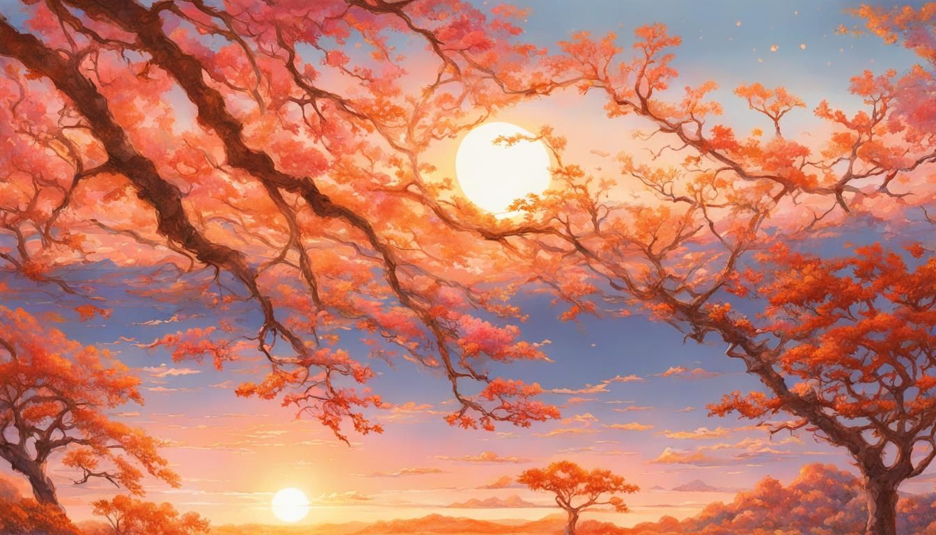 Vibrant Character Portrait with Afterglow and Lens Flare