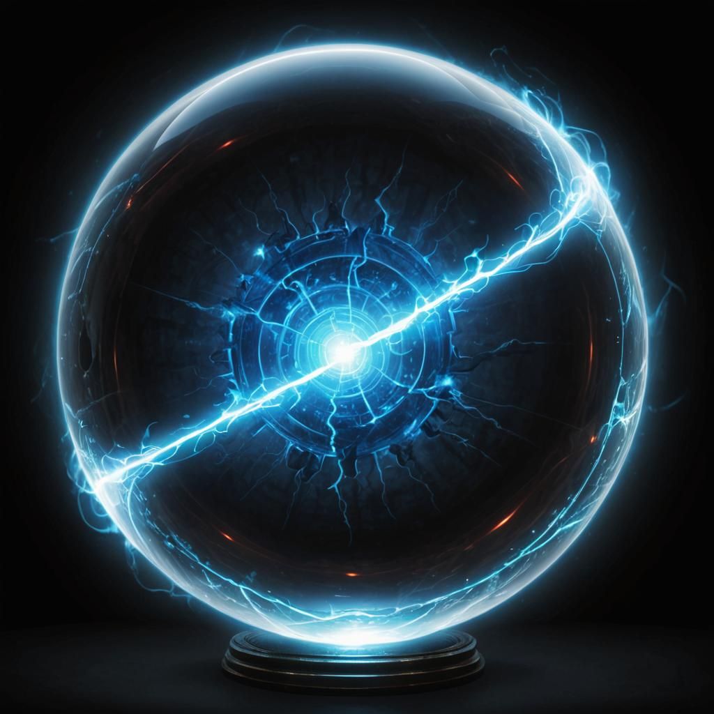 Sphere of Power: AI Generated Image