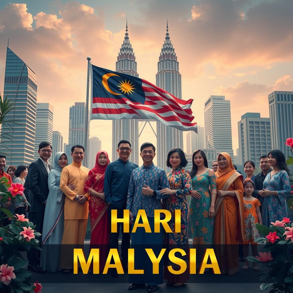 Malaysian Unity Day Fantasy Concept Art