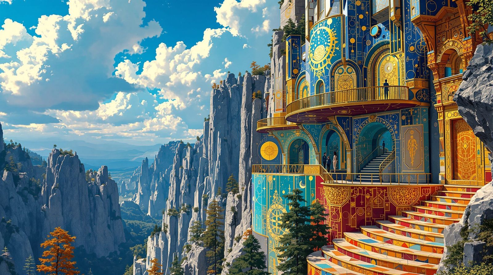 Klimt & Parrish Sci-Fi Canyon Homes