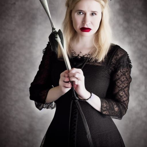 Gothic Bridget Jones: Professional Photography