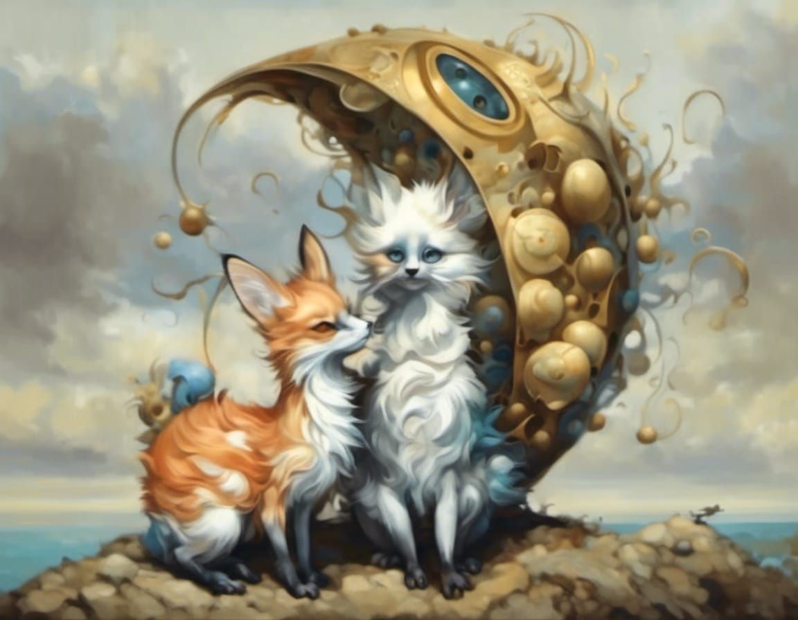 Surreal Dreamscape Generated by AI
