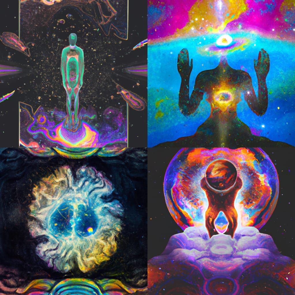 Cosmic Goosebumps in Astral Holographic Style