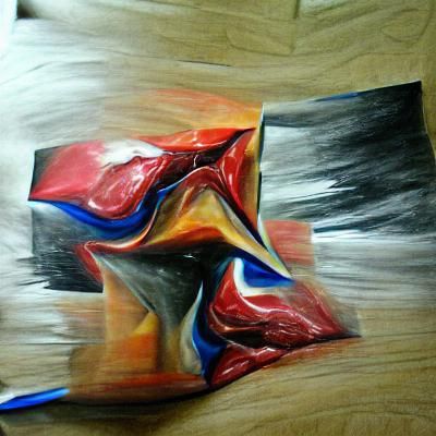Abstract Art in Realistic Style