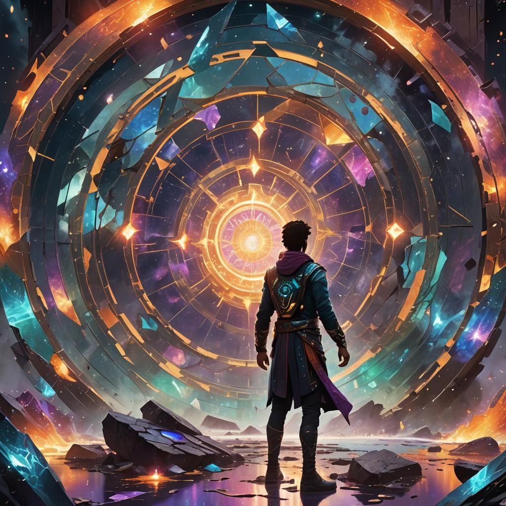 Shattered Portal: Cosmic Fantasy Concept Art
