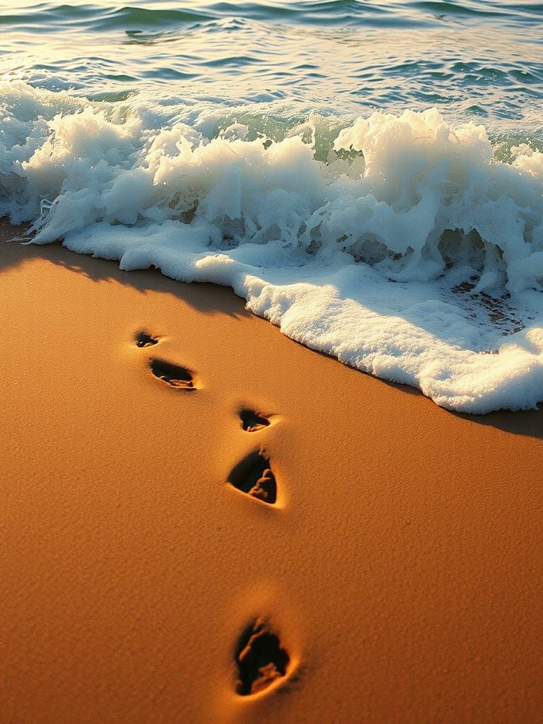 Epic Beach Scene Captured in Film Noir Style