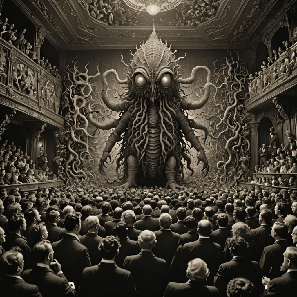 Misanthrope in Crowded Theater, Mandelbulb Madness Daguerreo...