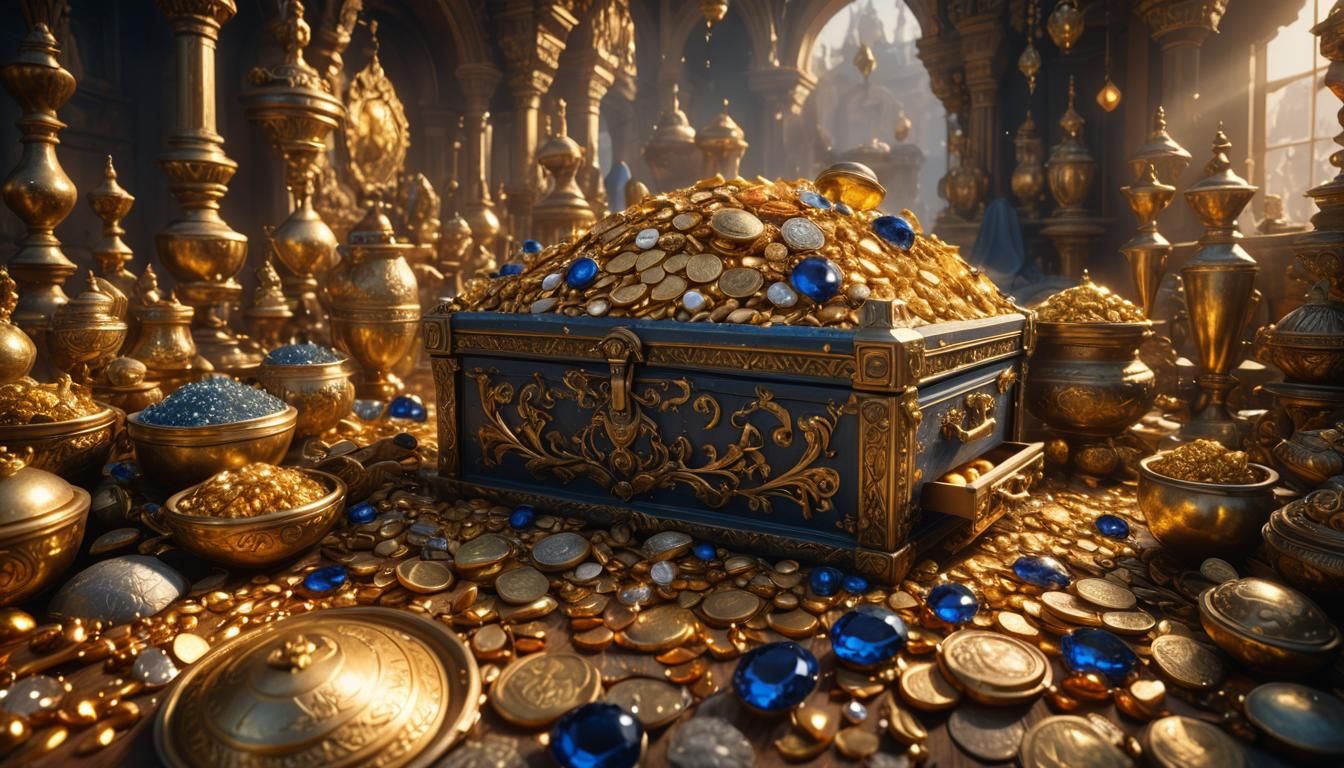 Opulent Treasure Trove in Baroque Style