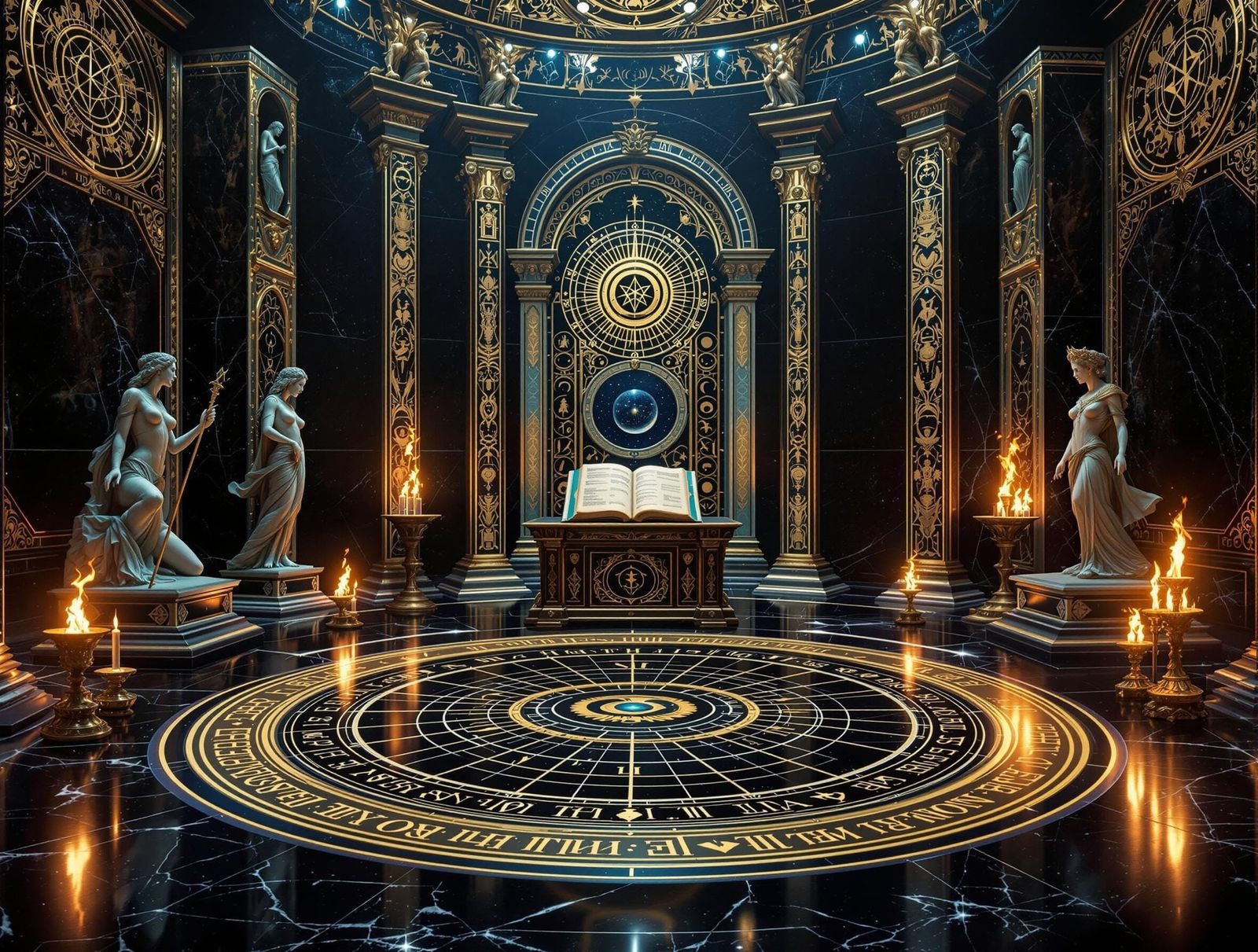 Mystical Chamber of Ancient Wisdom