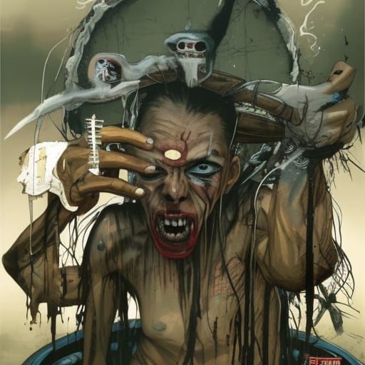 Opus Spirit Witch Doctor Conjuring Heavenly Fire