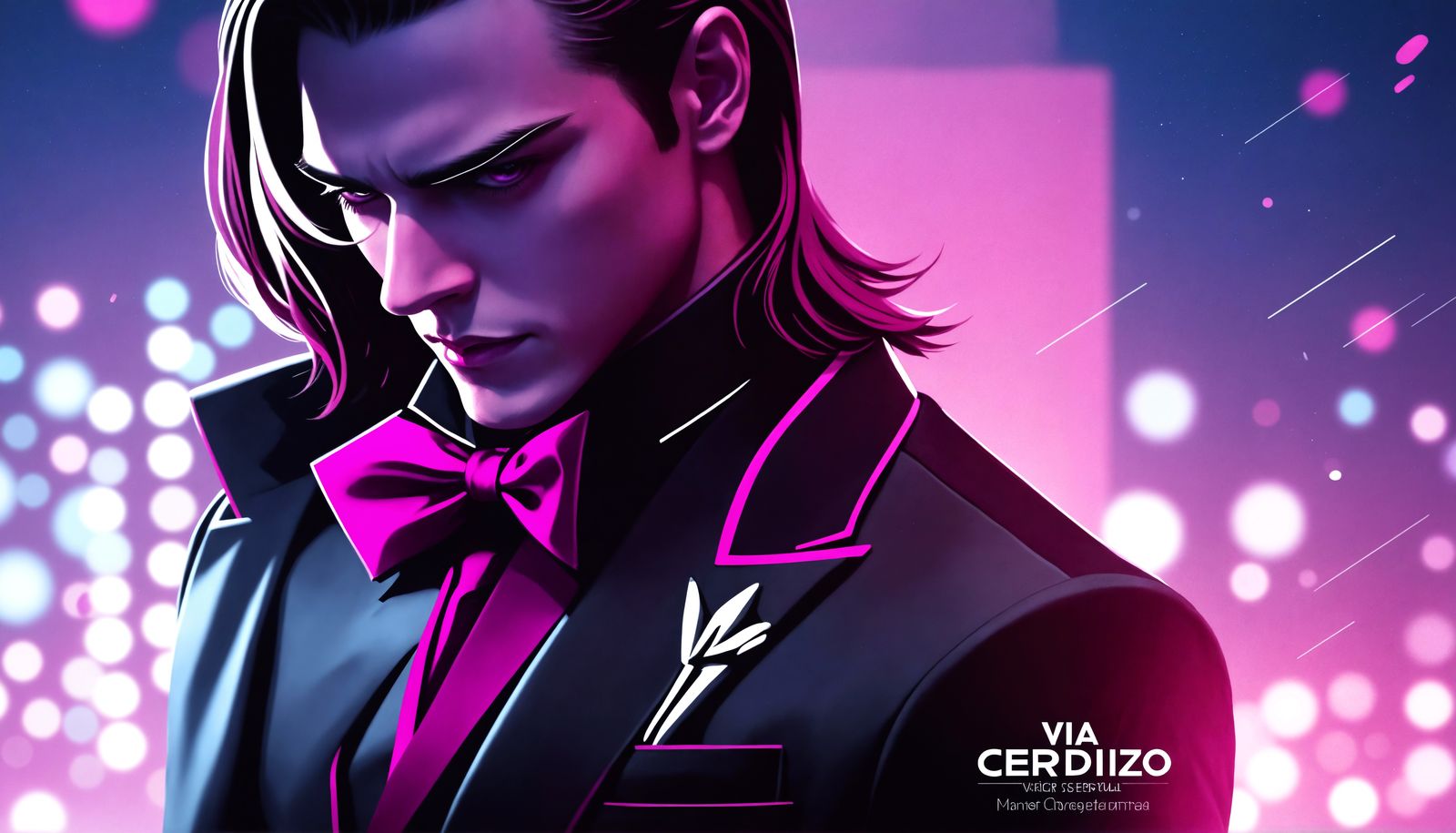 Via Cerdiizo - Suits for the modern anti-hero, in magenta