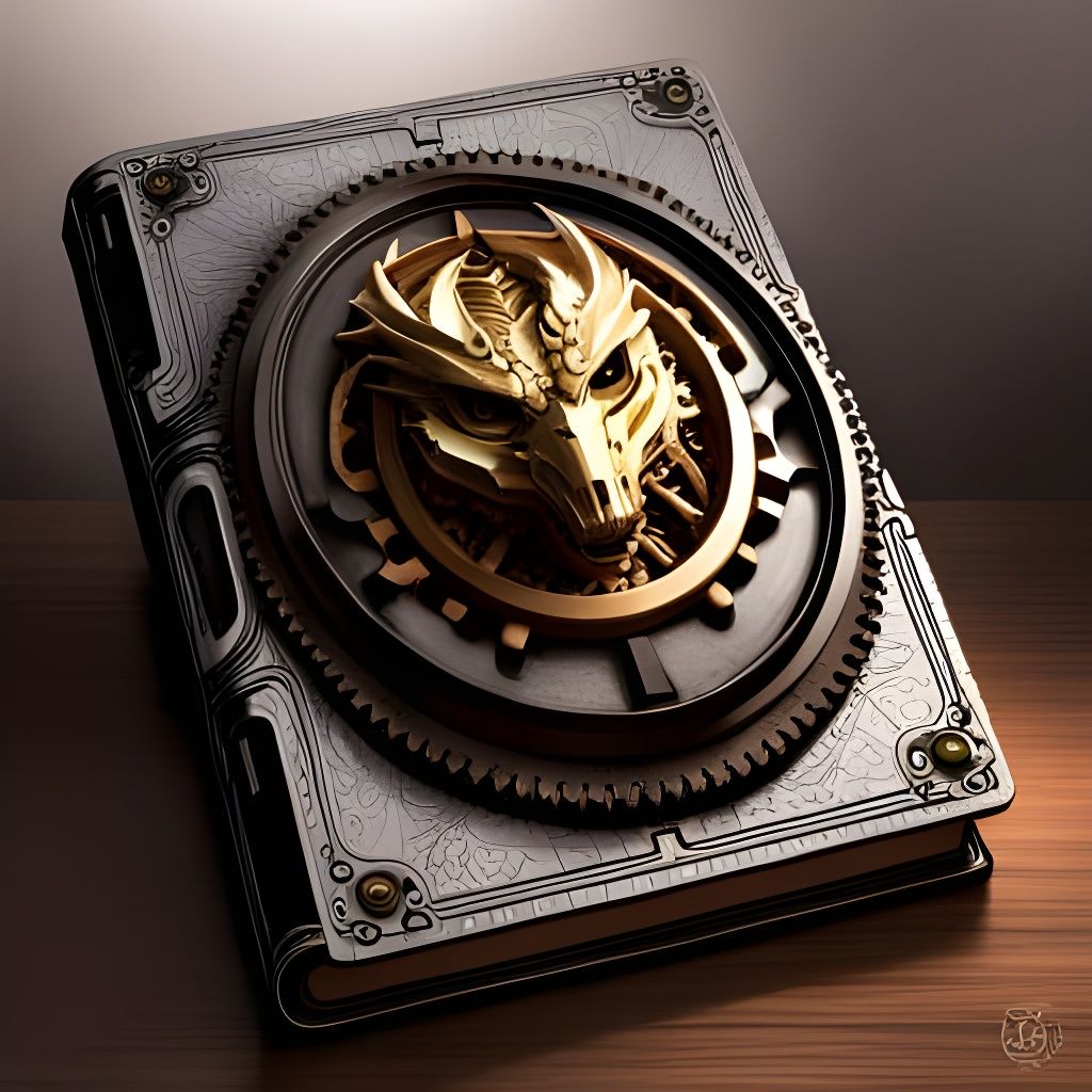 Mechanical Dragon Magic Book Cover