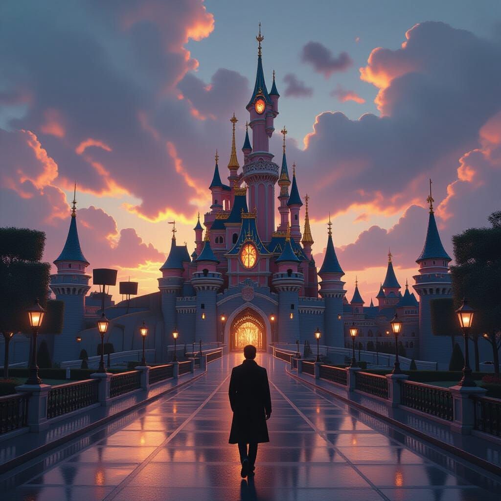 Epic Cinematic Rickroll Digital Matte Painting