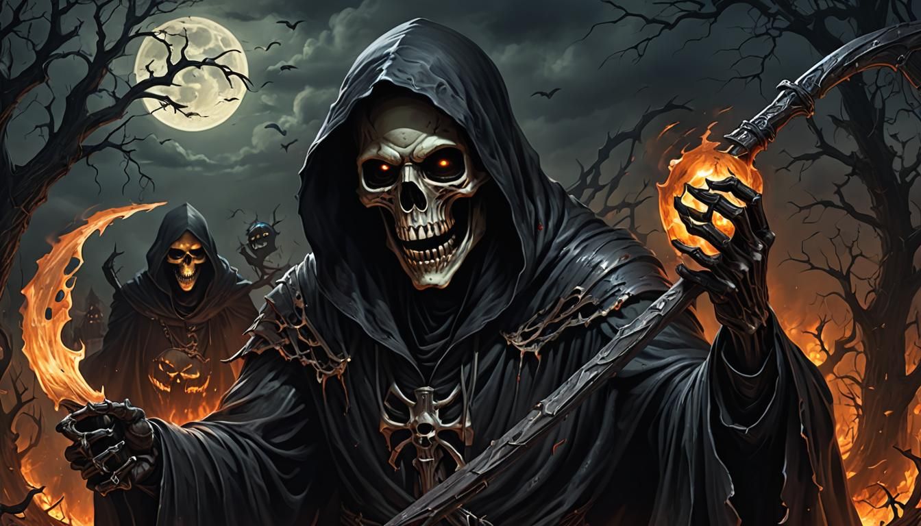 Grim reaper Nightmare fuel