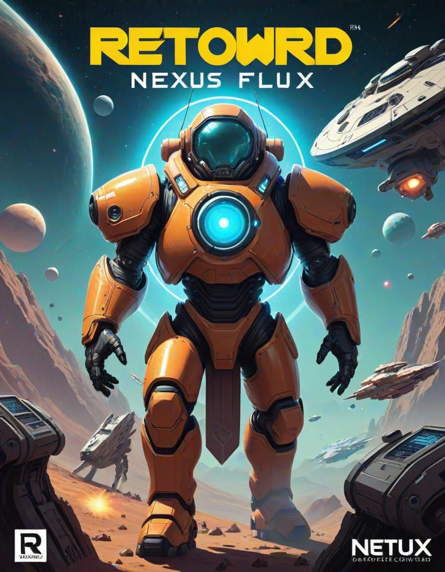 Cyberpunk Sci-Fi in Retrofuturistic Style