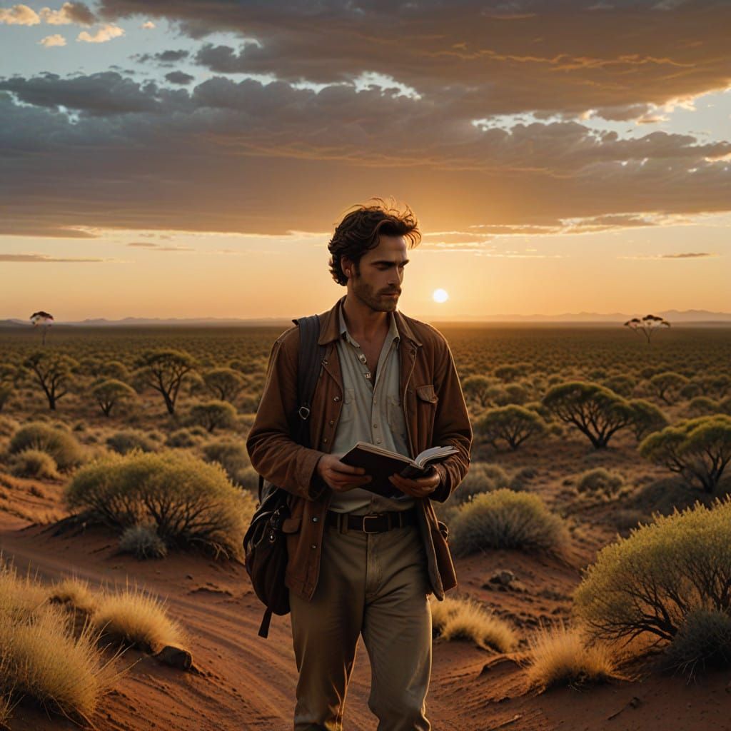 Mystical Traveler Embarks on Alchemical Journey Across Austr...