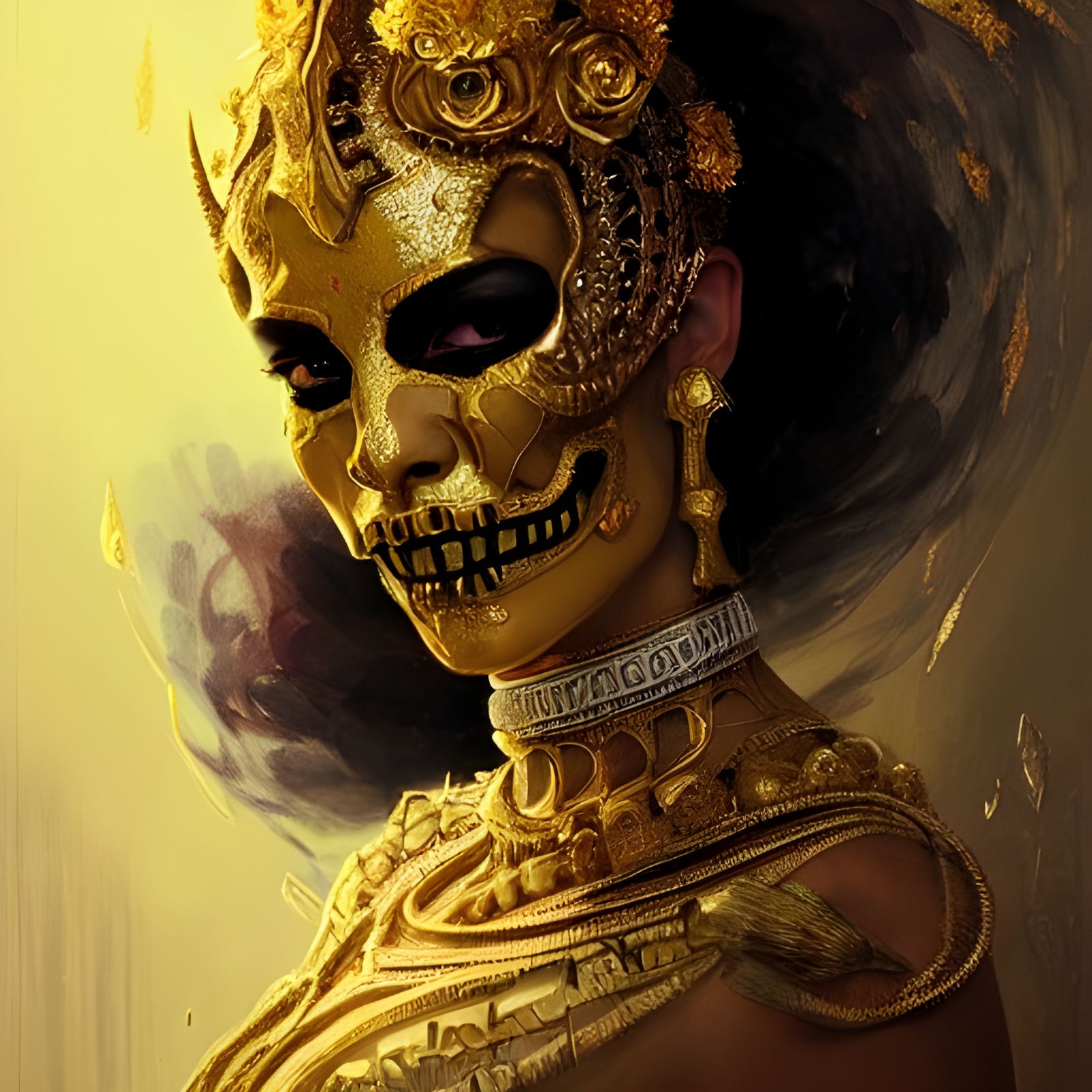 What lies behind the mask