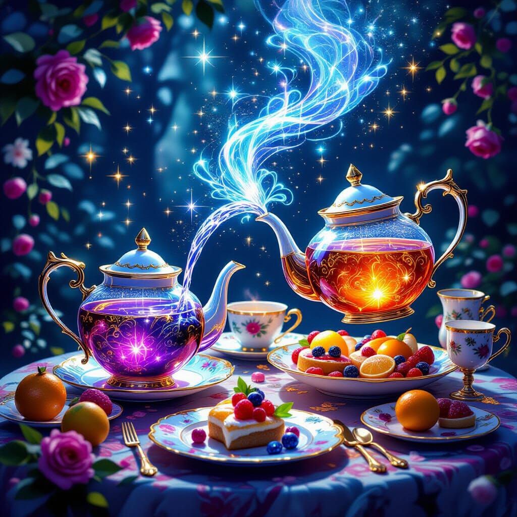 Enchanted Teapots and Levitating Feasts in Digital Painting ...