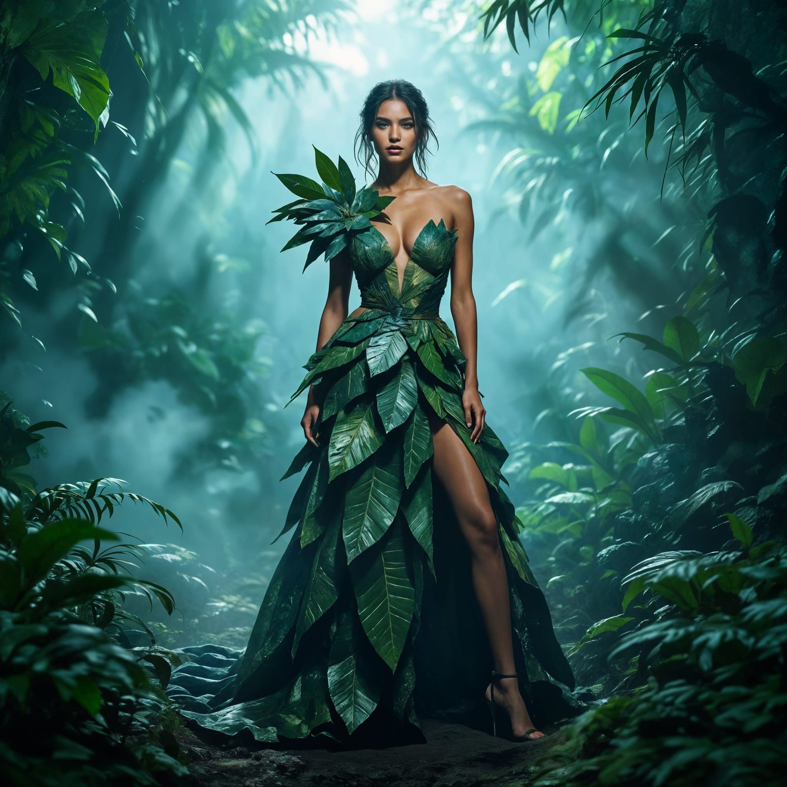 Jurassic Fashion Editorial.