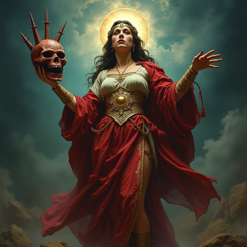 Judith's Triumph: Baroque Fantasy Art in Unreal Engine