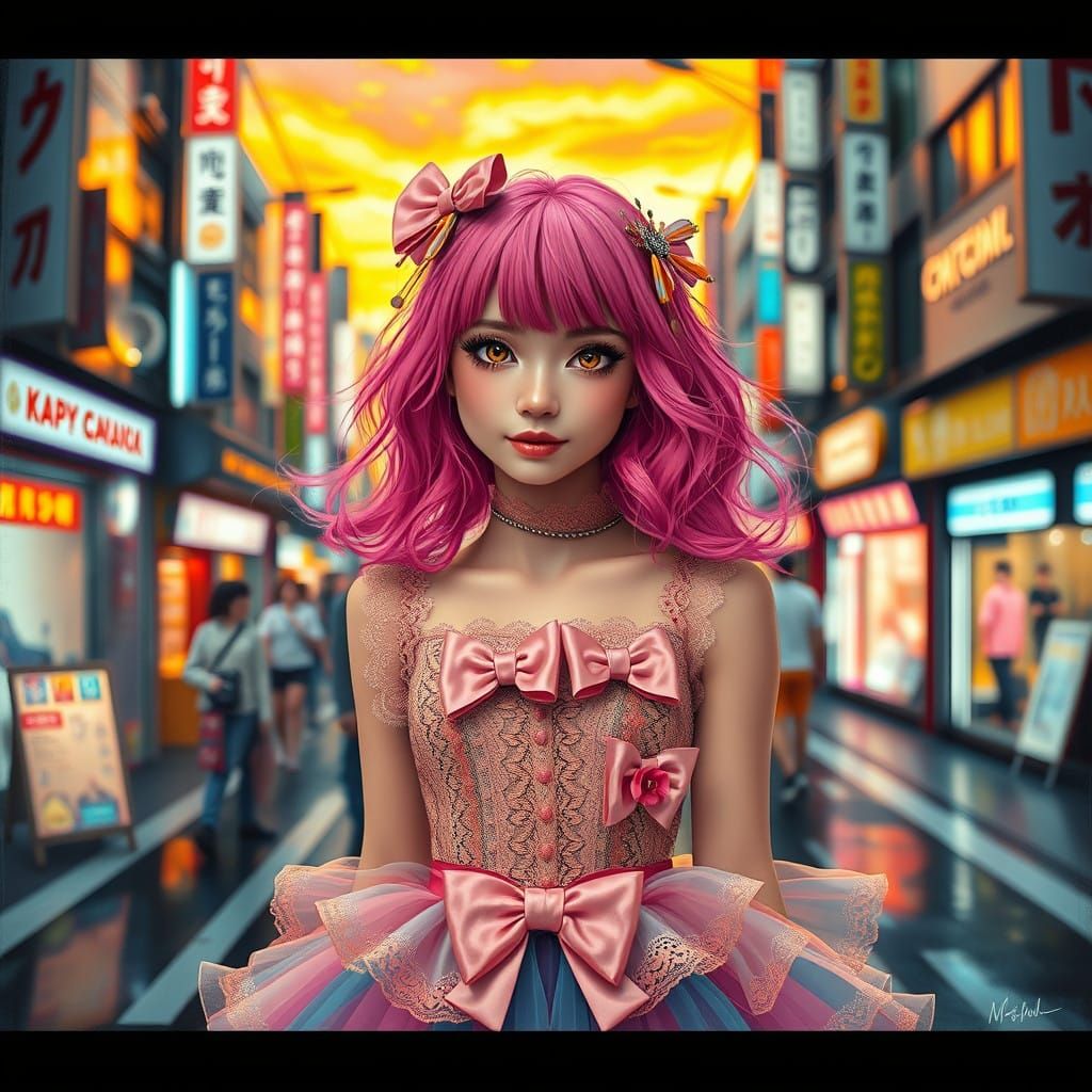 Imaginative Creative Harajuku Dress