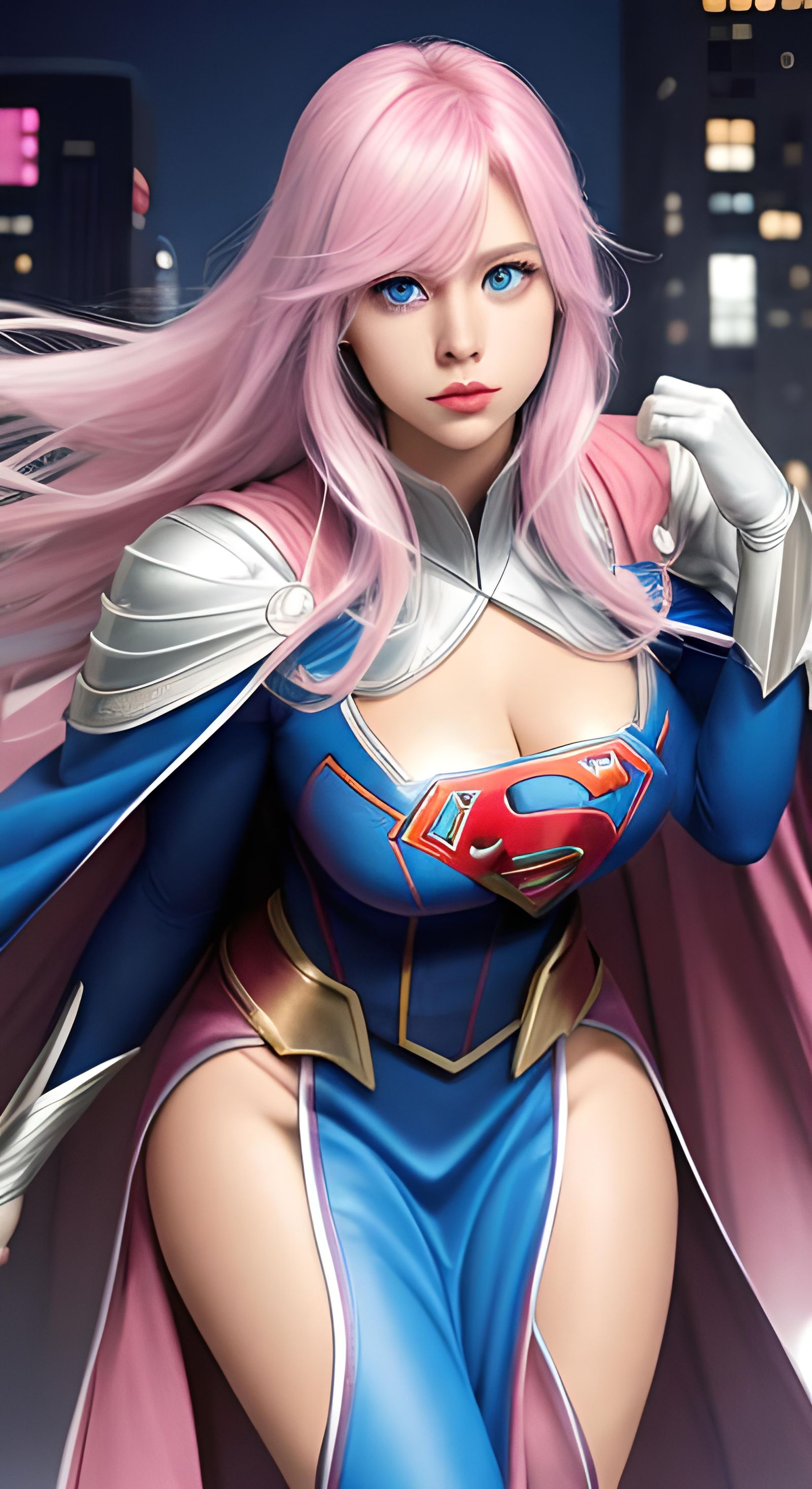 Trans Pride Supergirl