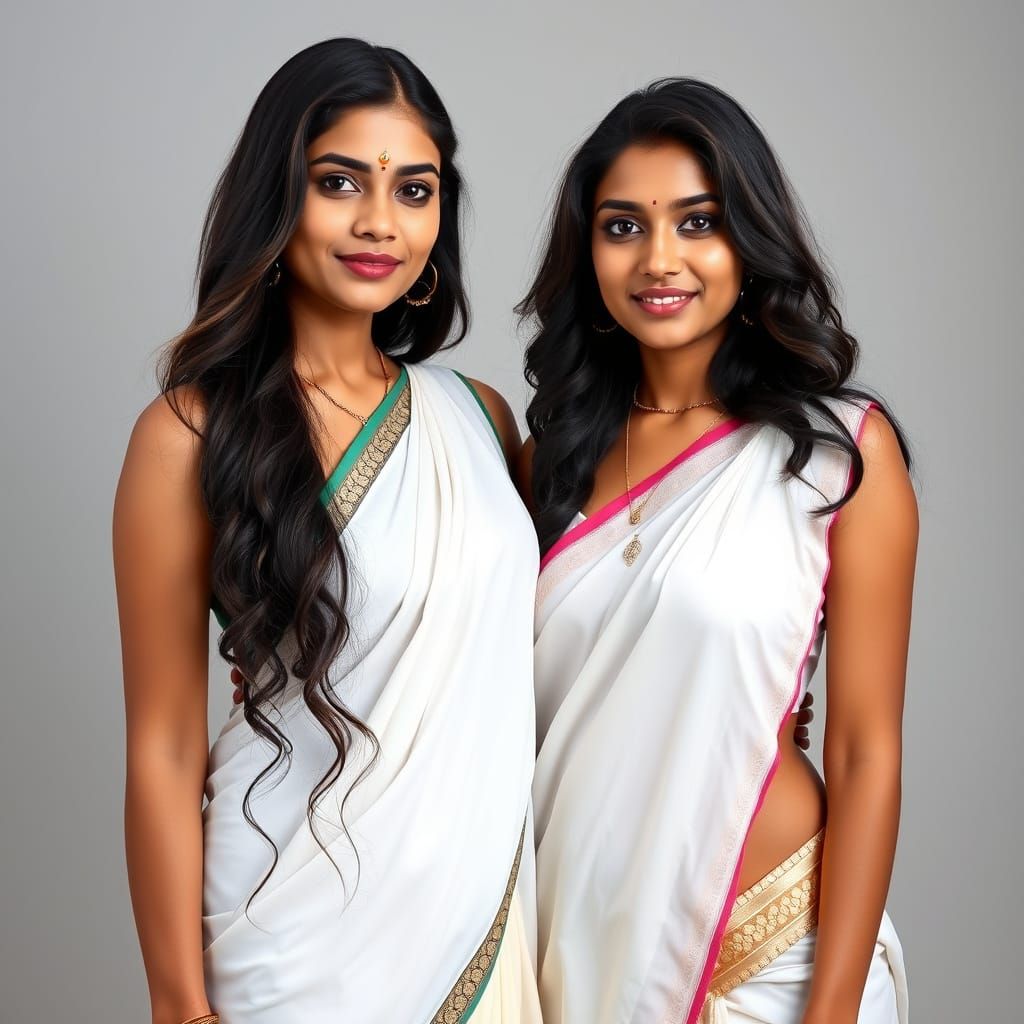 Two beautiful young Indian lesbian lady