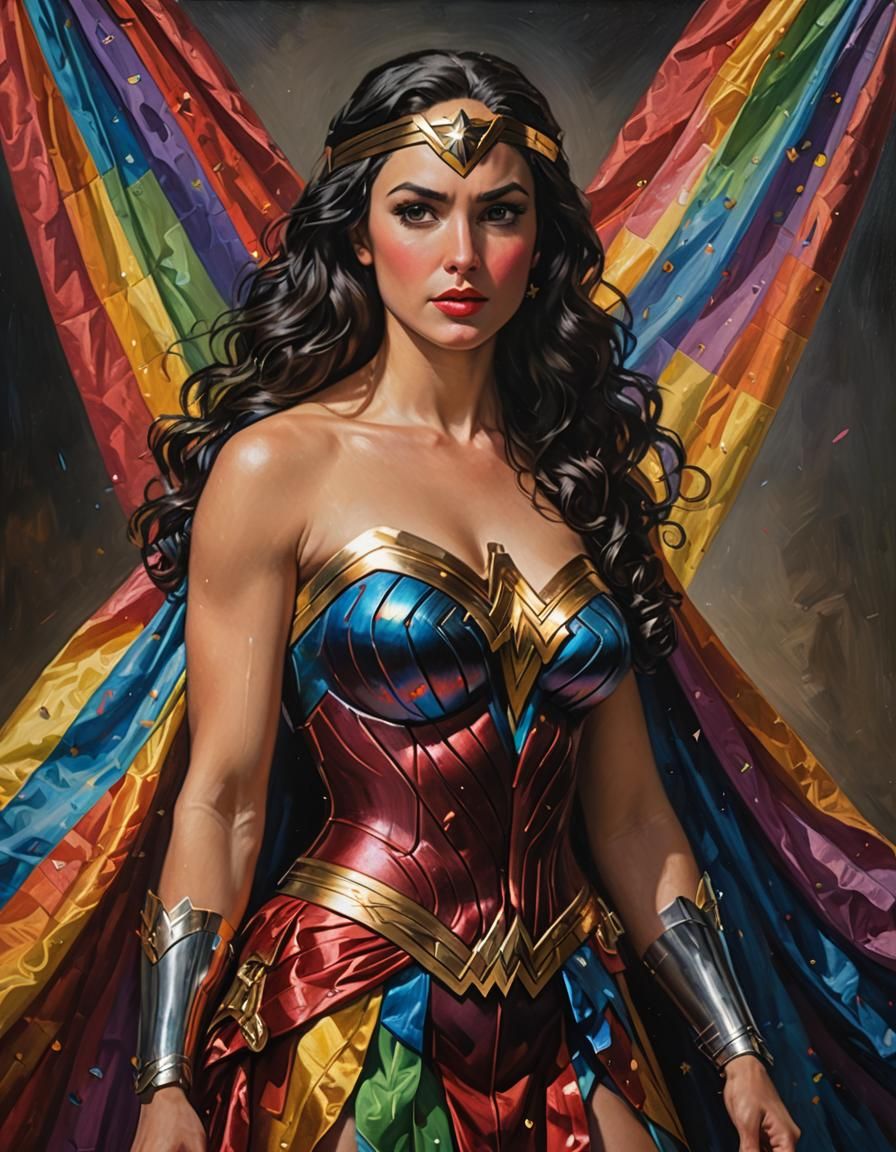 Pride and Unity with Wonder Woman