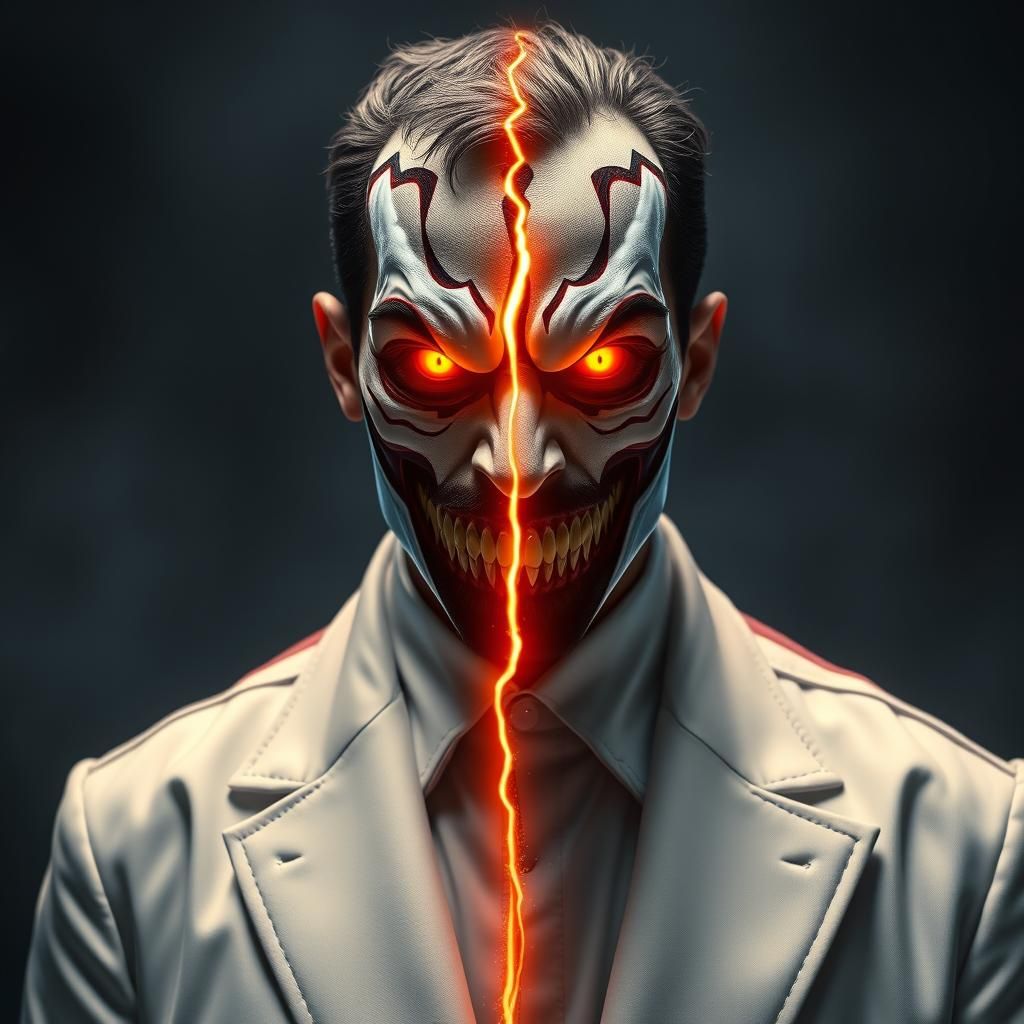 Terrifying Fusion of Carnage and Beyonder Portrait