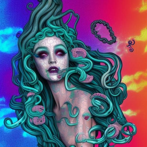 Psychedelic Mermaid III