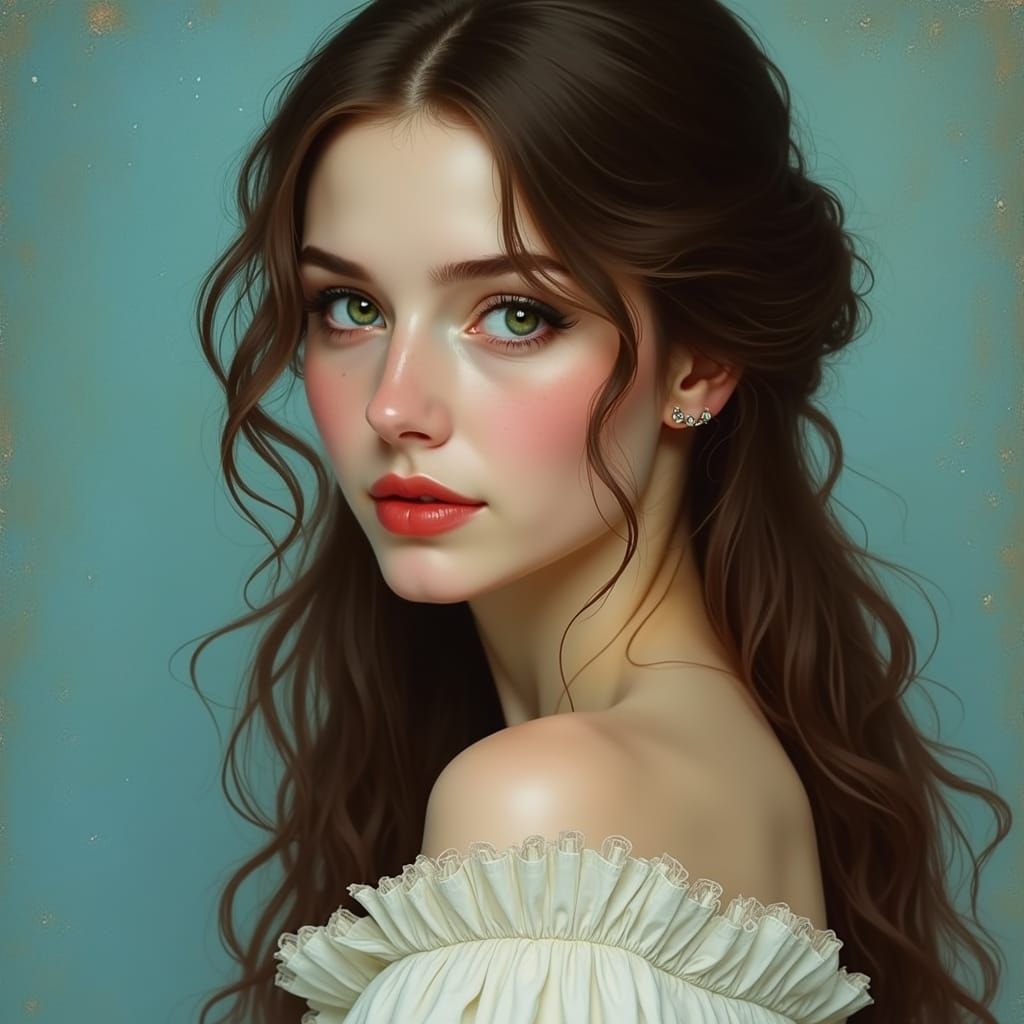 Elegant Woman in Formal Attire