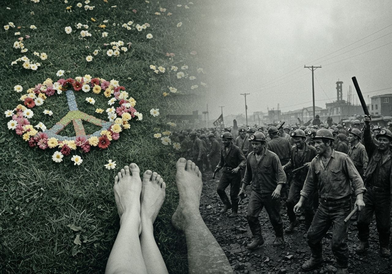 Peace and Protest: Double Exposure Art