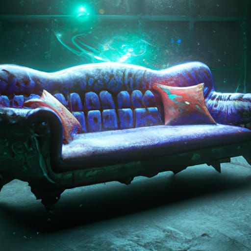 Couch in Outer Space: Fantasy Concept Art