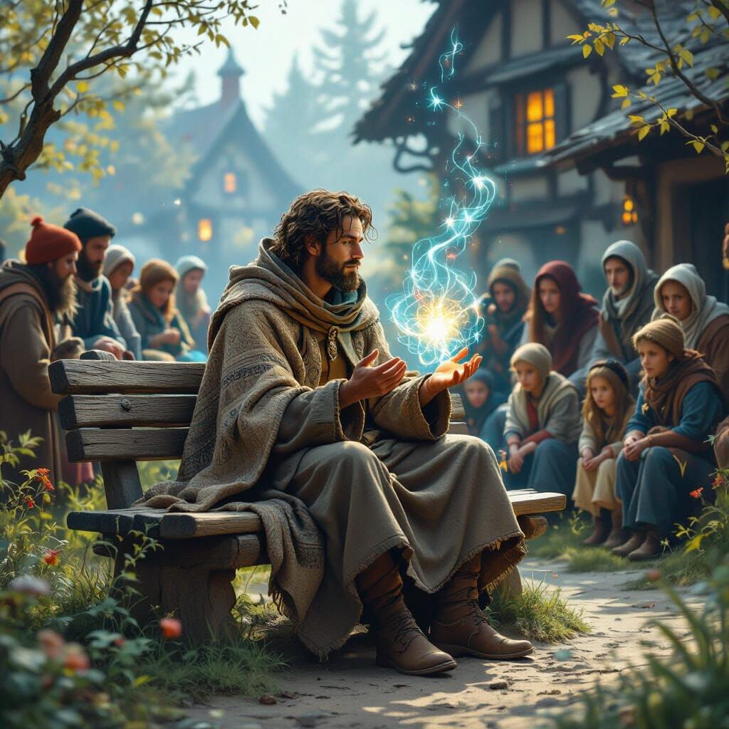 Enchanting Storyteller Inspires Villagers With Dreams