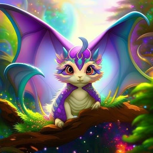 Cute baby dragon 4
