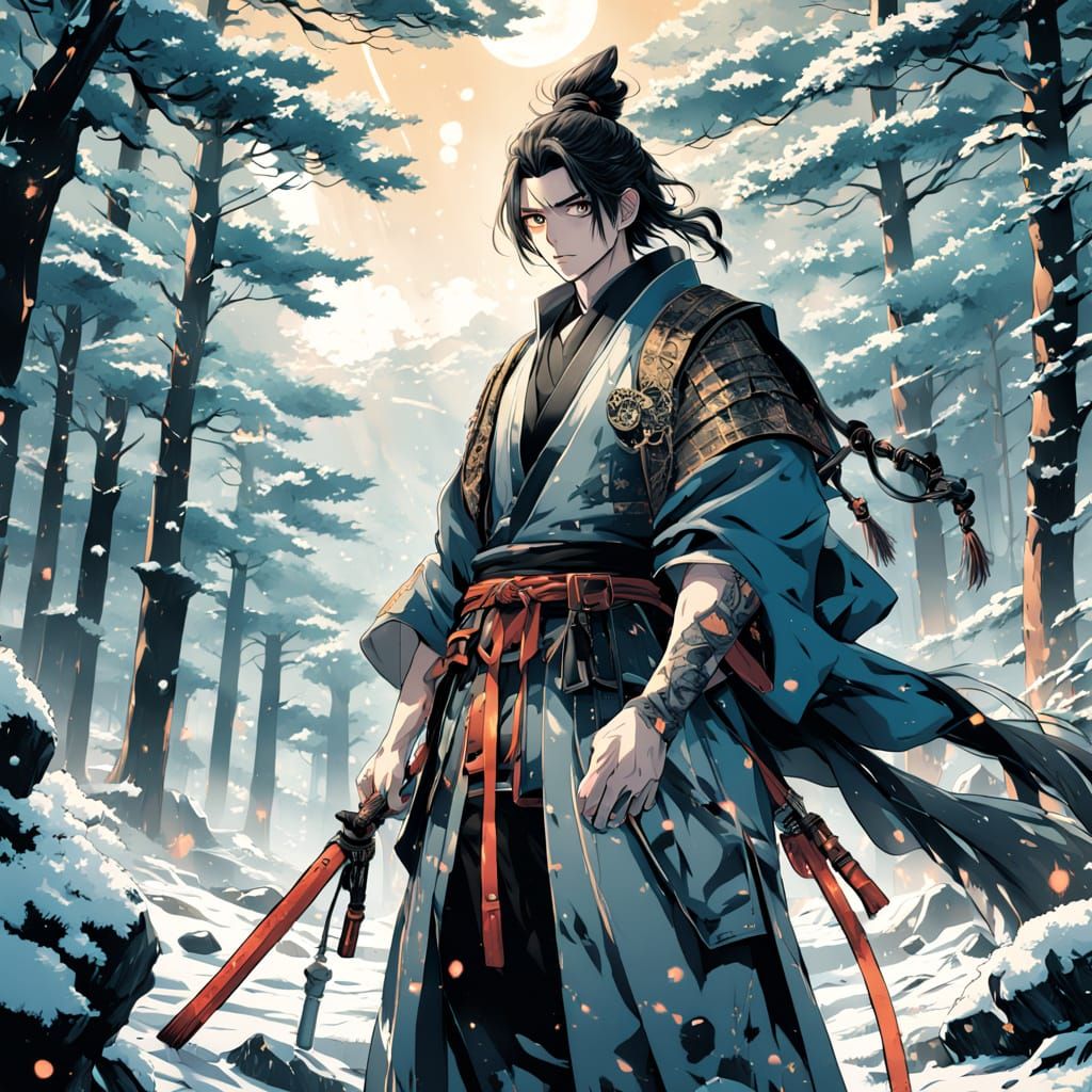 Samurai in Winter Wonderland