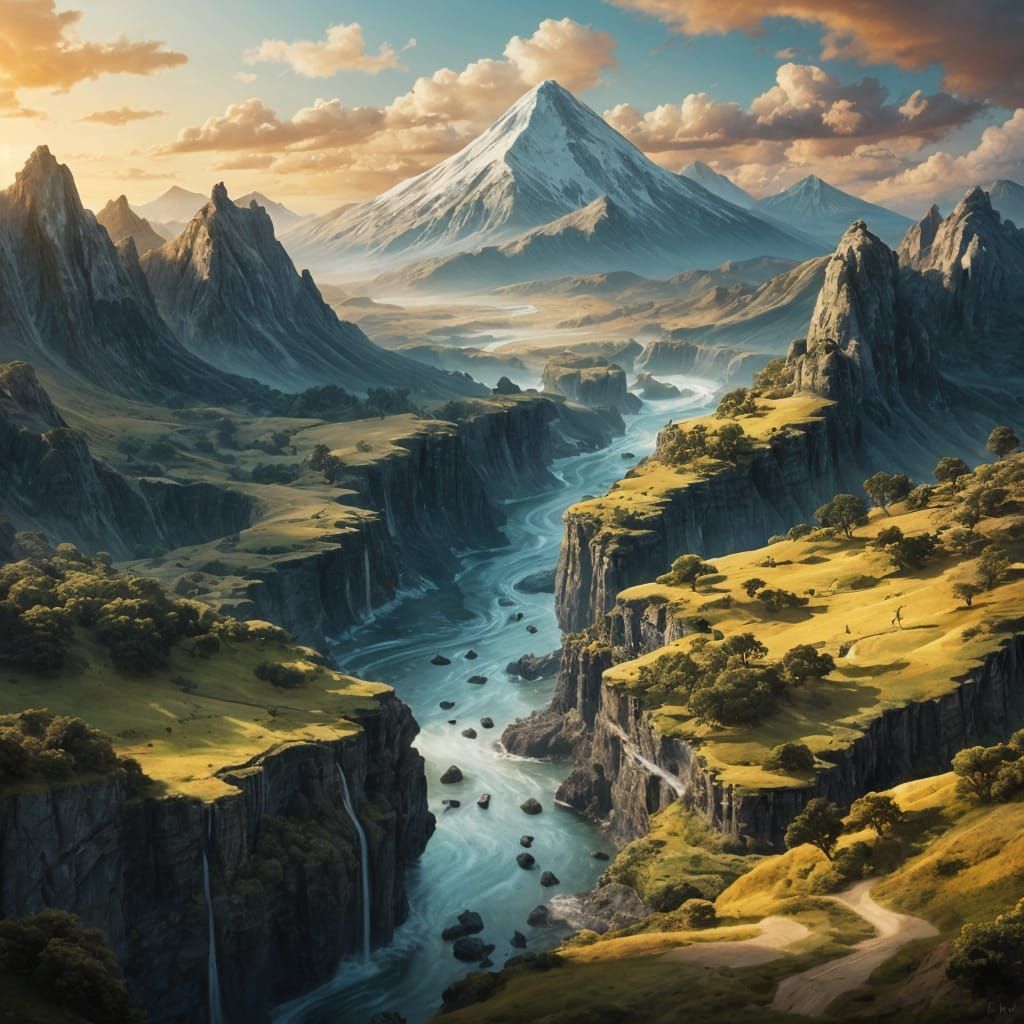 Dramatic Digital Painting: A Gallery Masterpiece