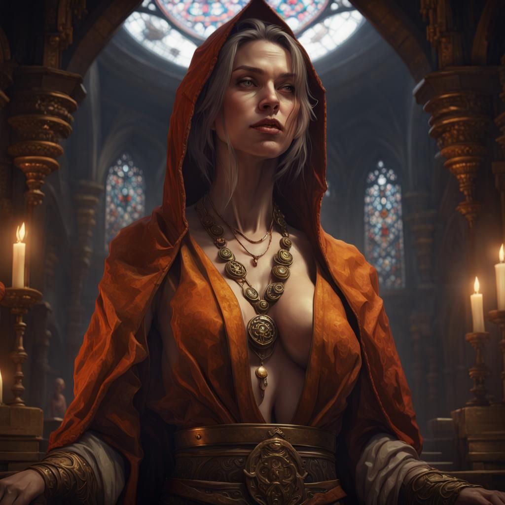 Female - Human - Monk