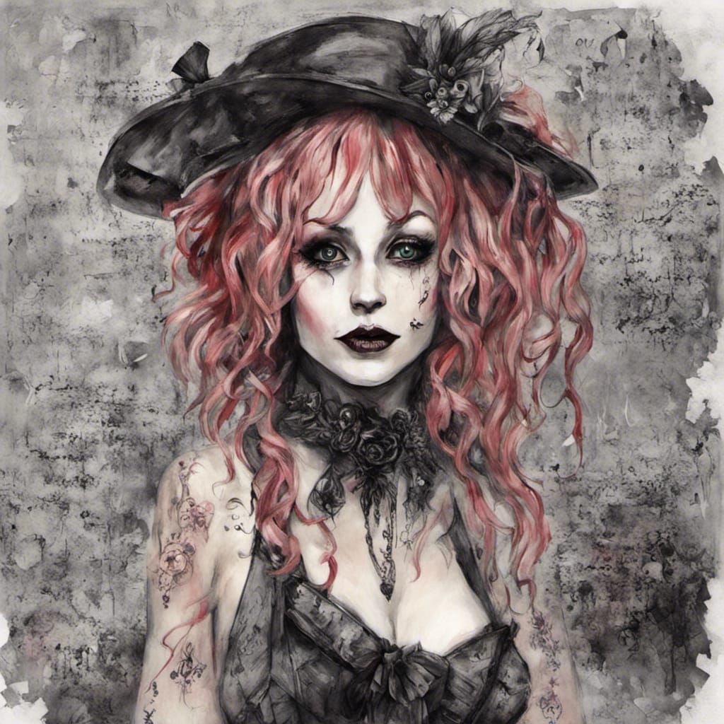 Surreal Theatrical Portrait