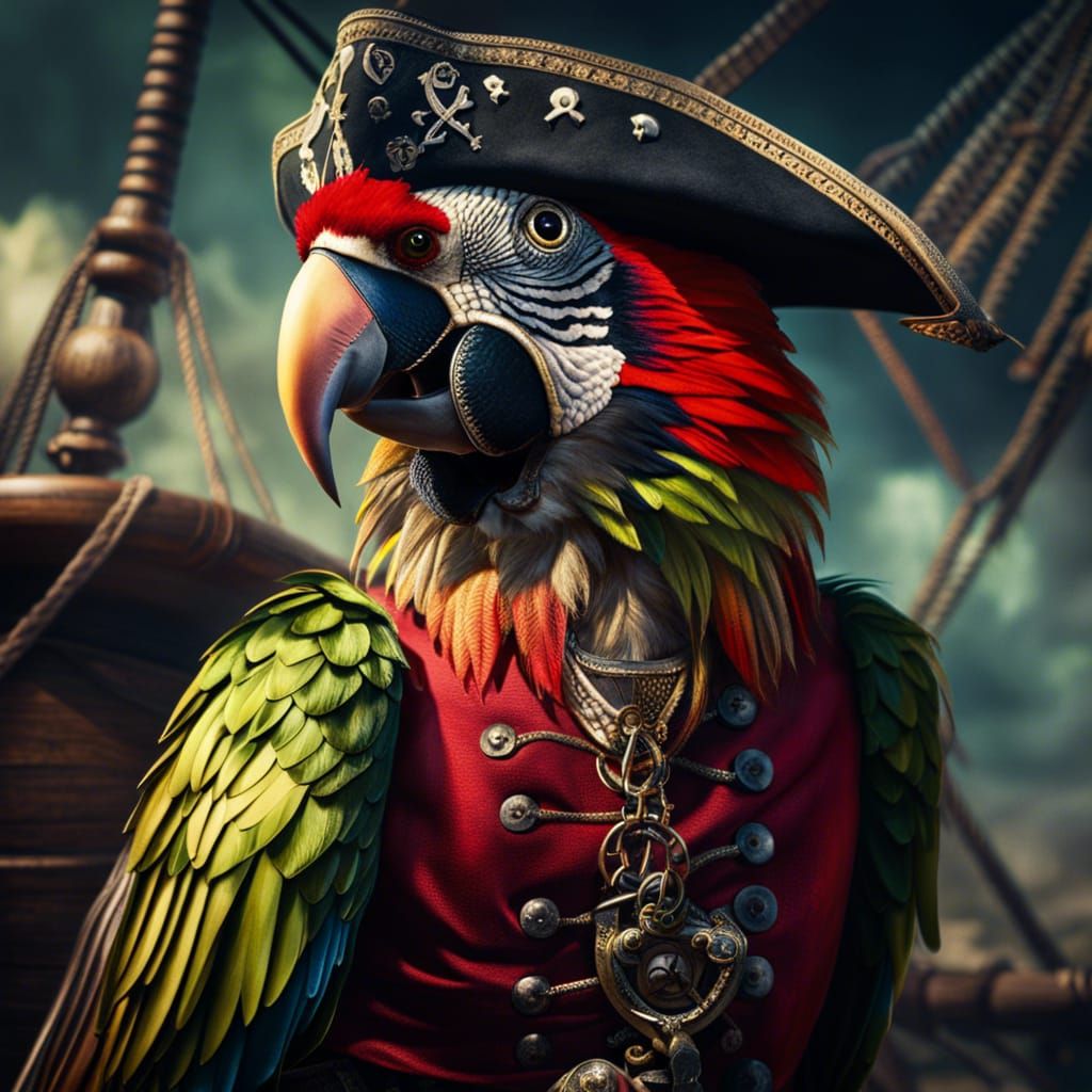 Pirate Parrot #1