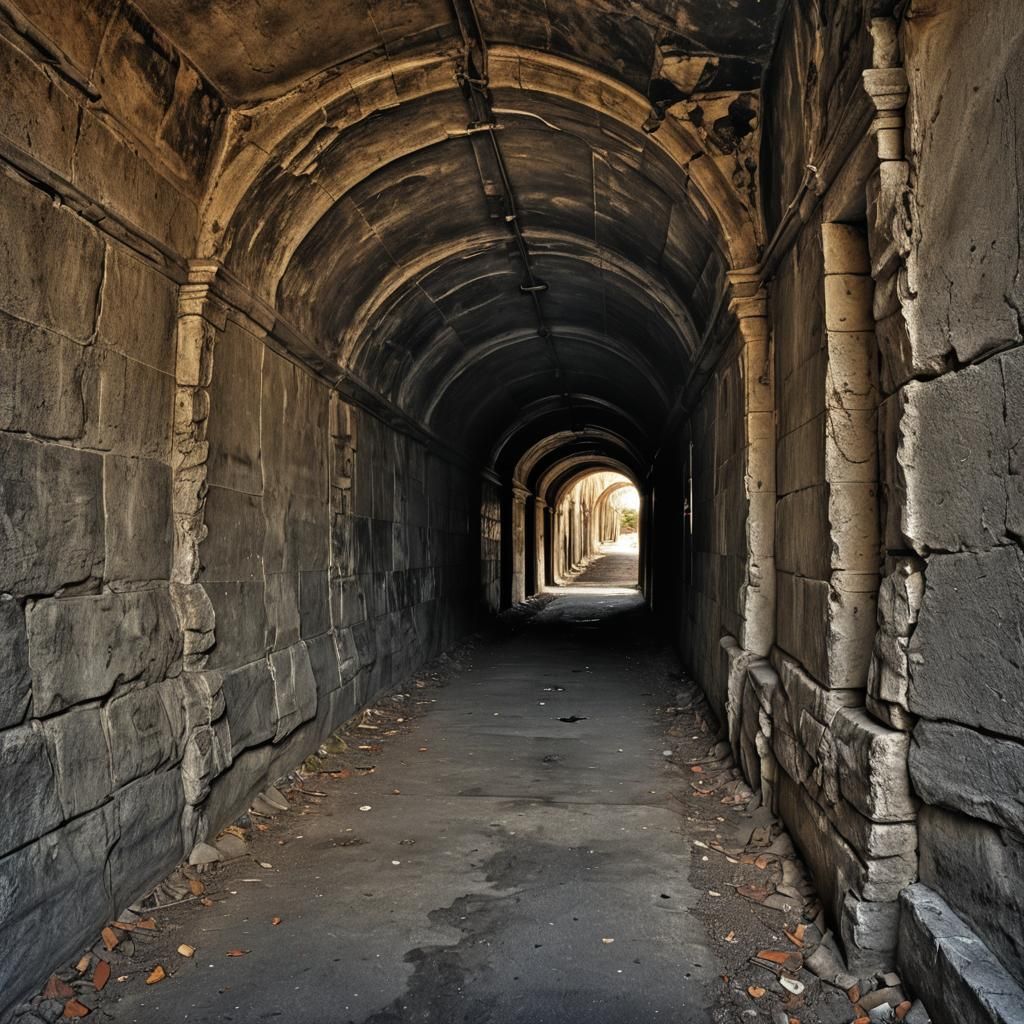 Surreal Window to the Unknown: Hyperrealistic Image