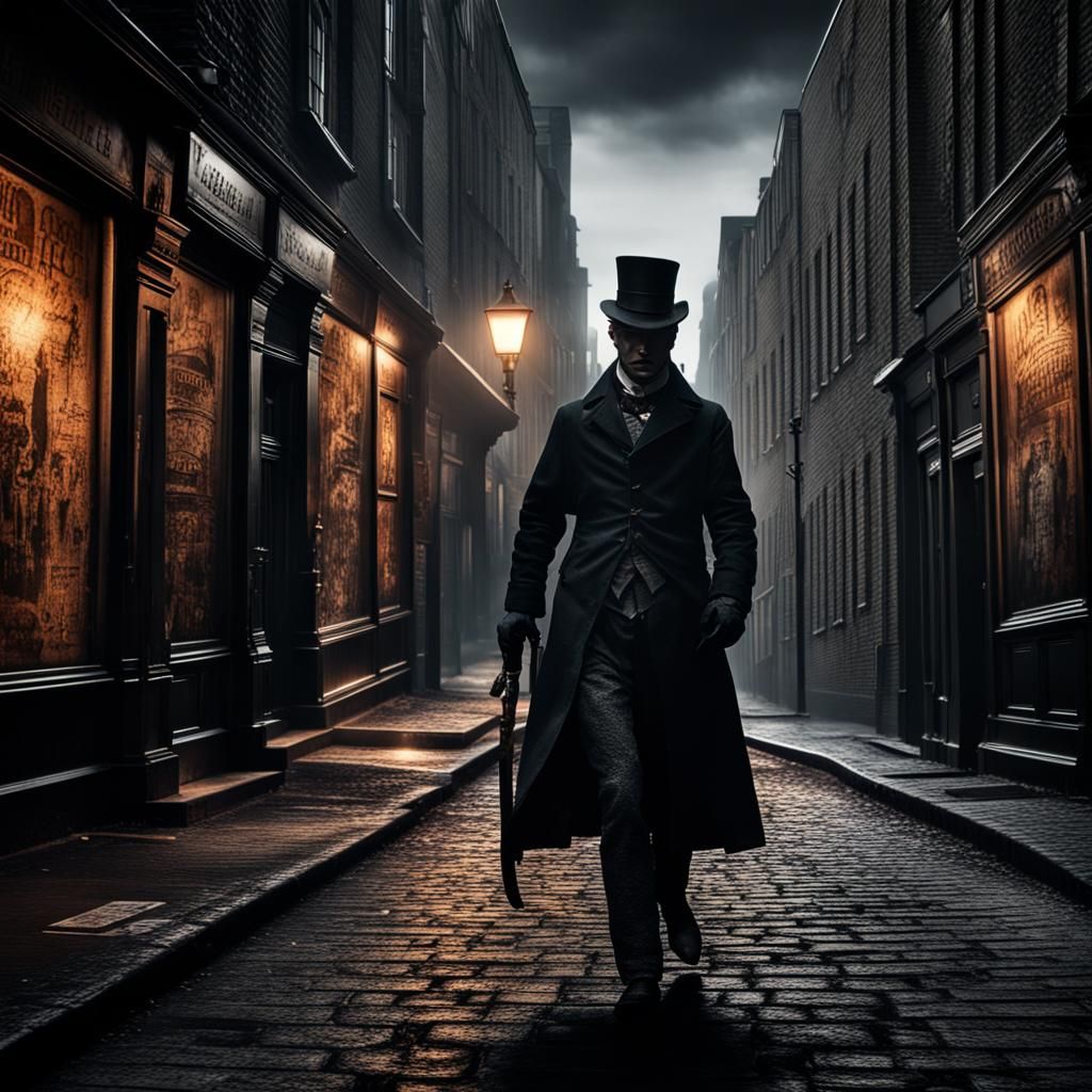Hyperrealistic Image of Jack the Ripper