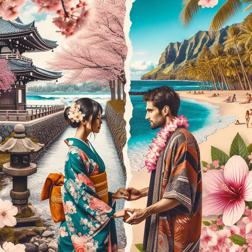 Love Across Cultures: A Tender Moment of Connection