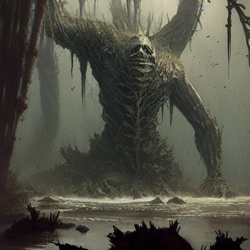 Sinister Aquatic Giant Emerges From Swamp