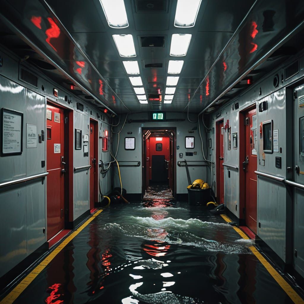 Abandoned Ship in Chaos