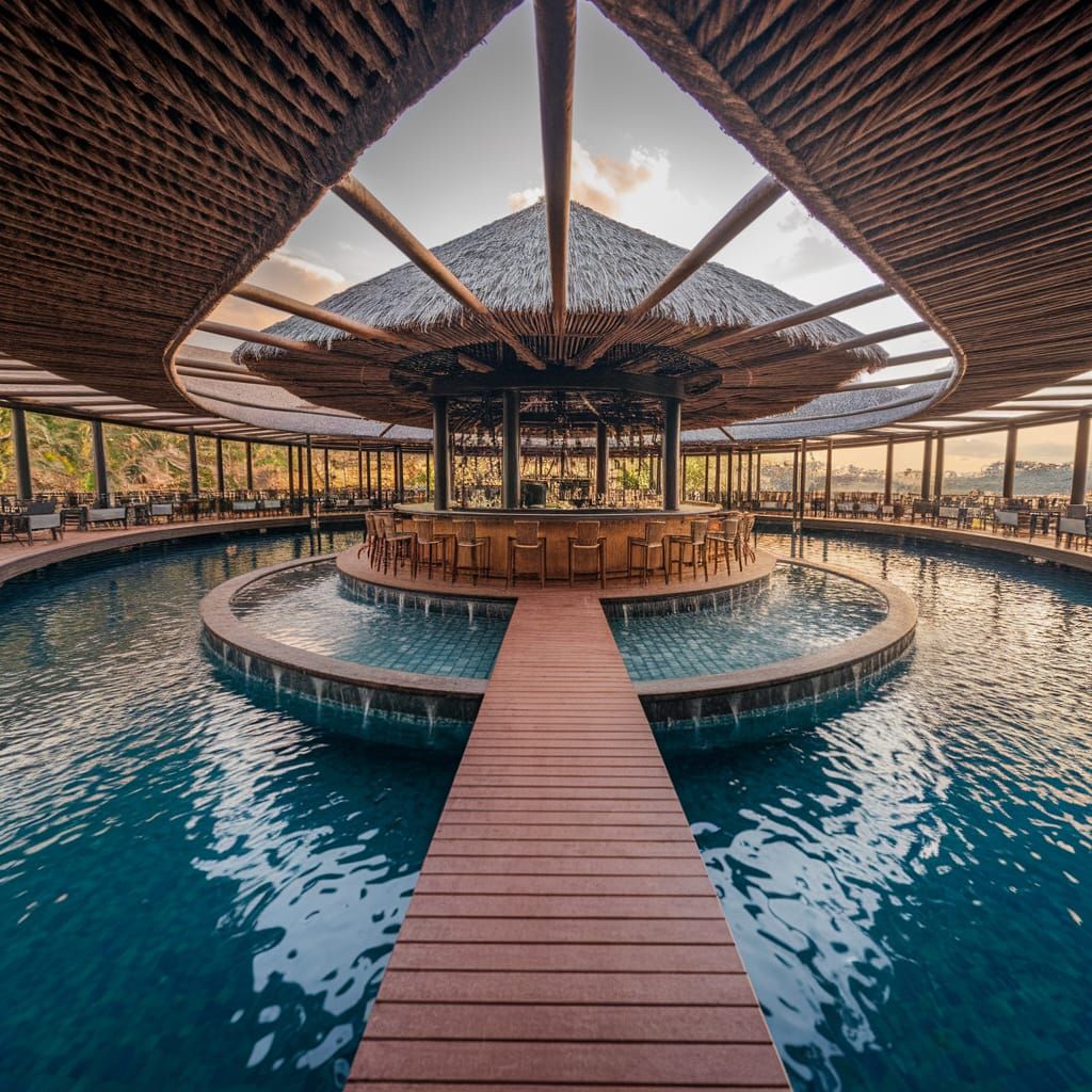 Azulik Tulum Inspired Restaurant with Infinity Pool