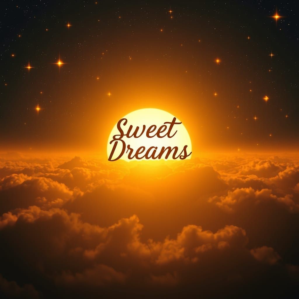 Hyperrealistic Stars and Sun Say 'Sweet Dreams'