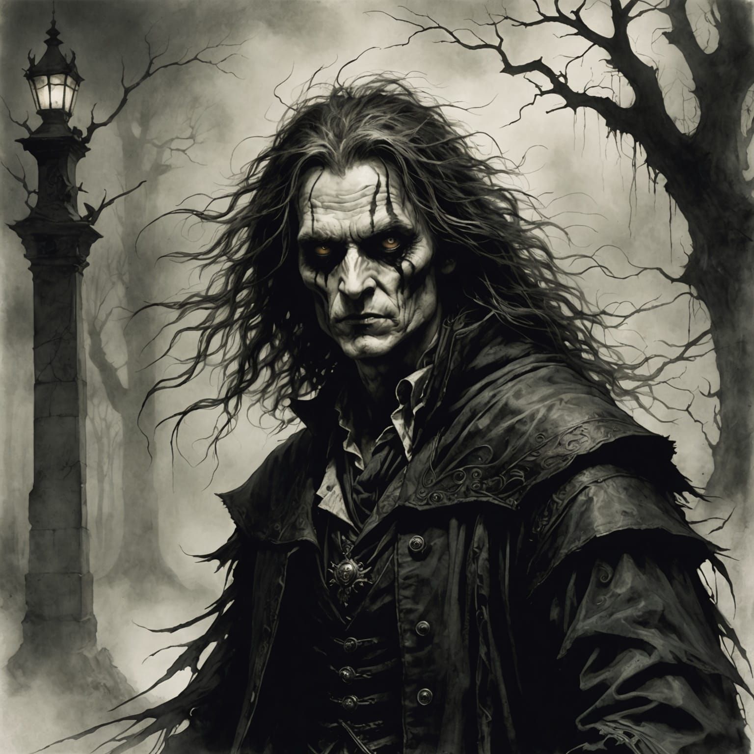 Grimdark Fantasy Illustration