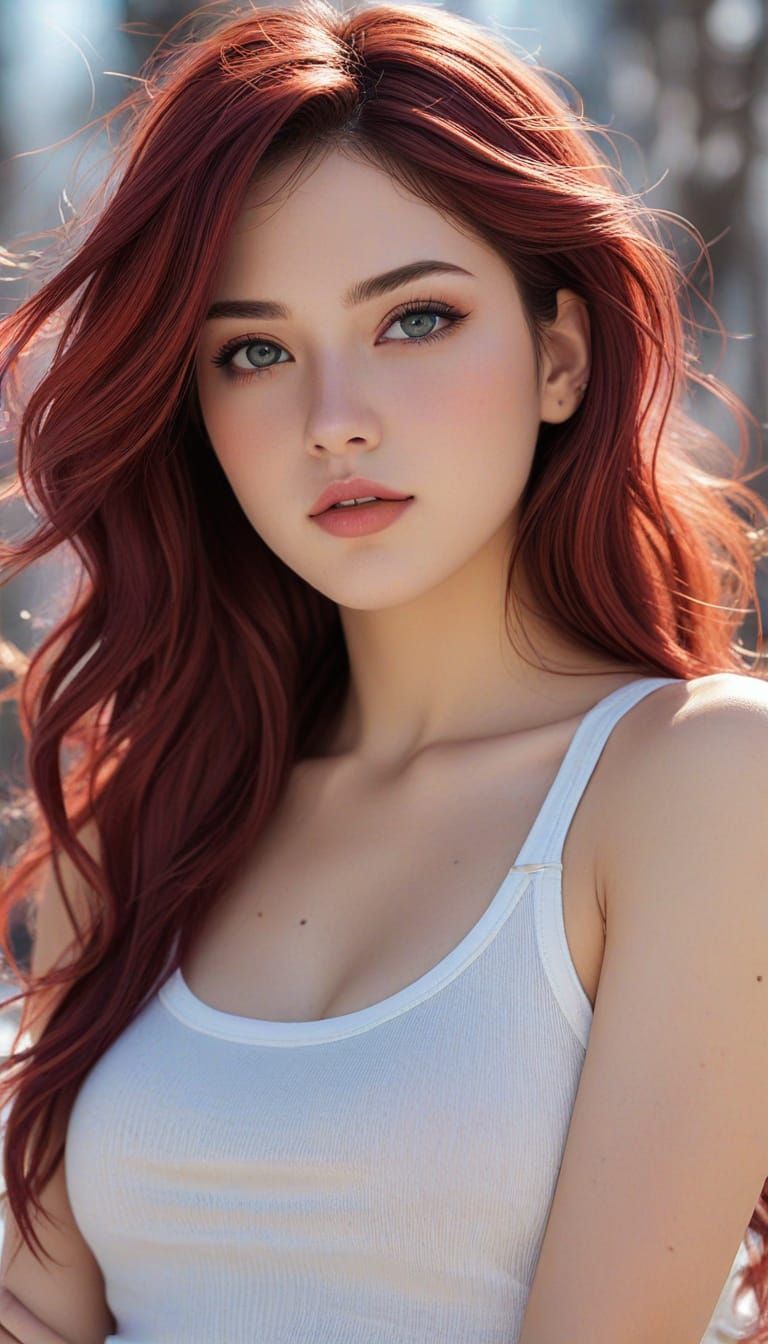 Katarina Claes in Winter Wonderland Anime Portrait